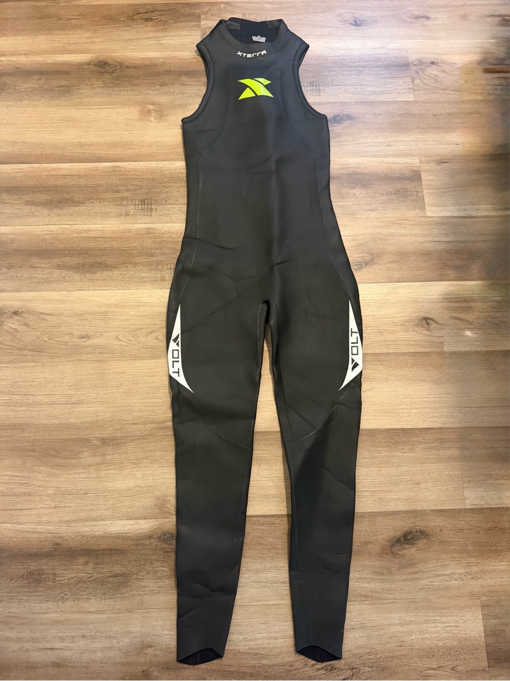 Xterra Volt Sleeveless Wetsuit Mens XXL Full Length Triathlon Suit Black